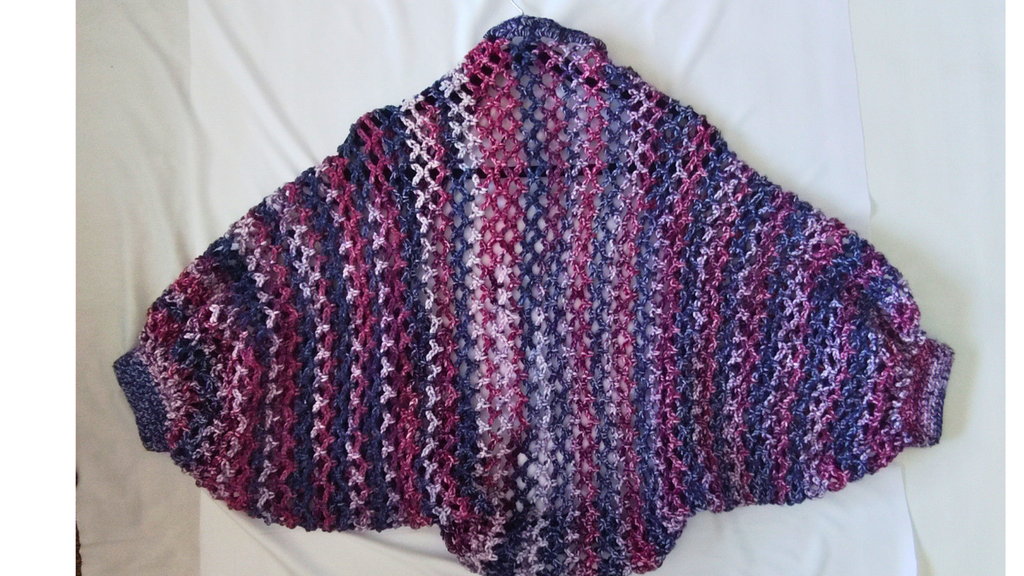 Kaleidoscope Spring Cocoon Shrug-XL