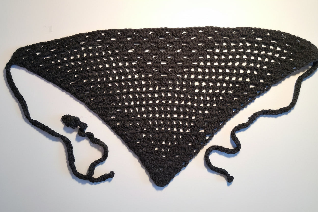 Black Reto Bandana