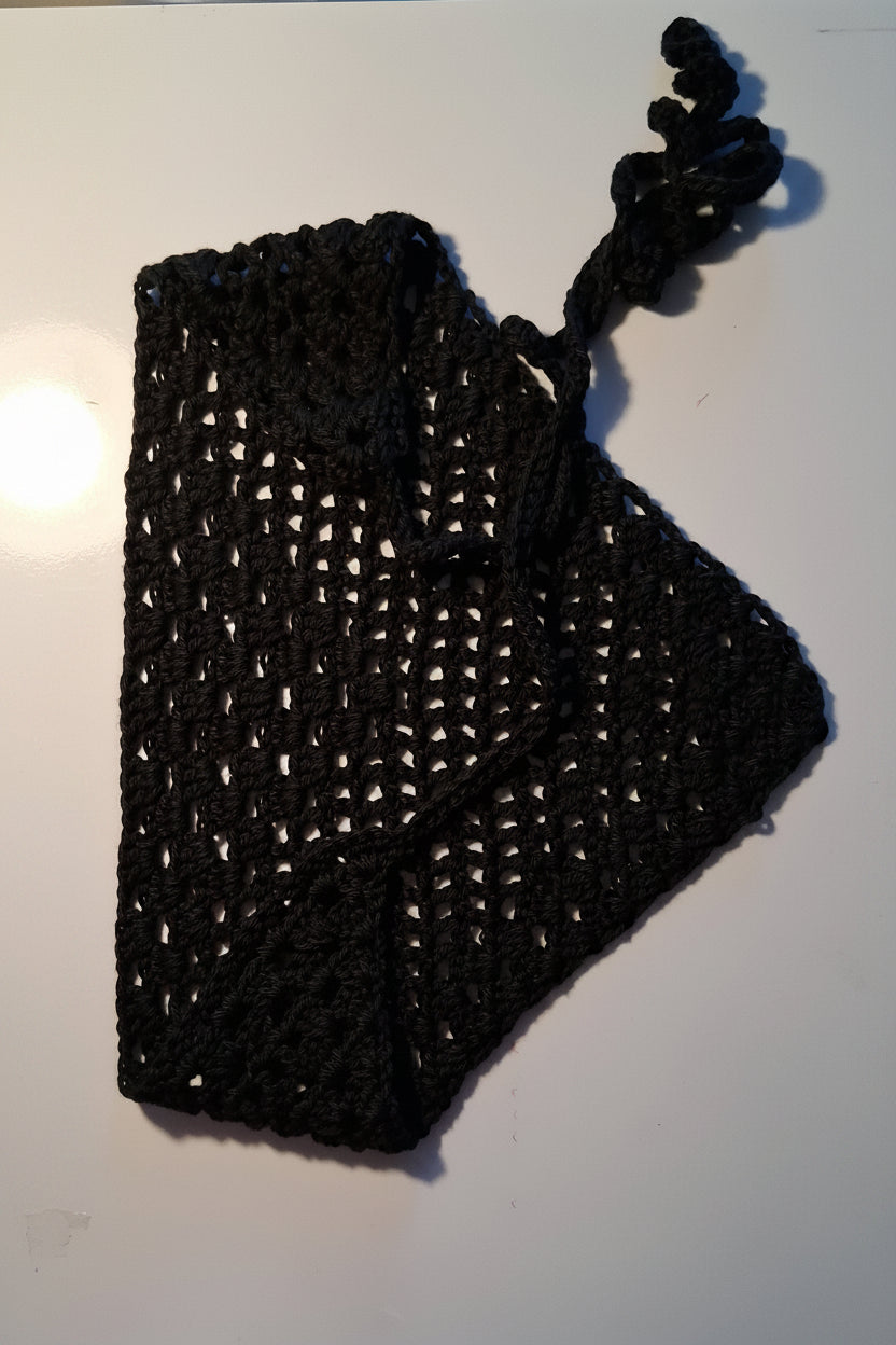 Black Reto Bandana