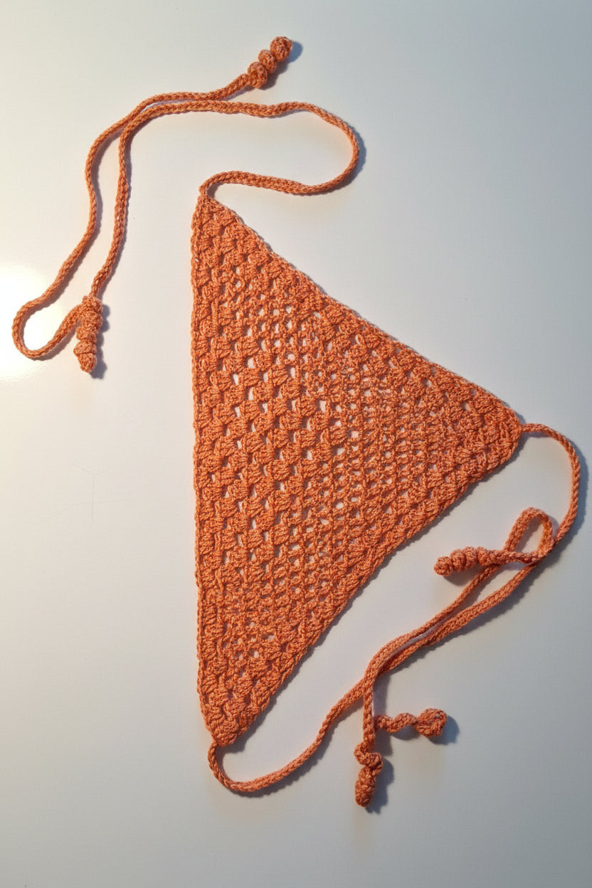Sunset Orange Bandana