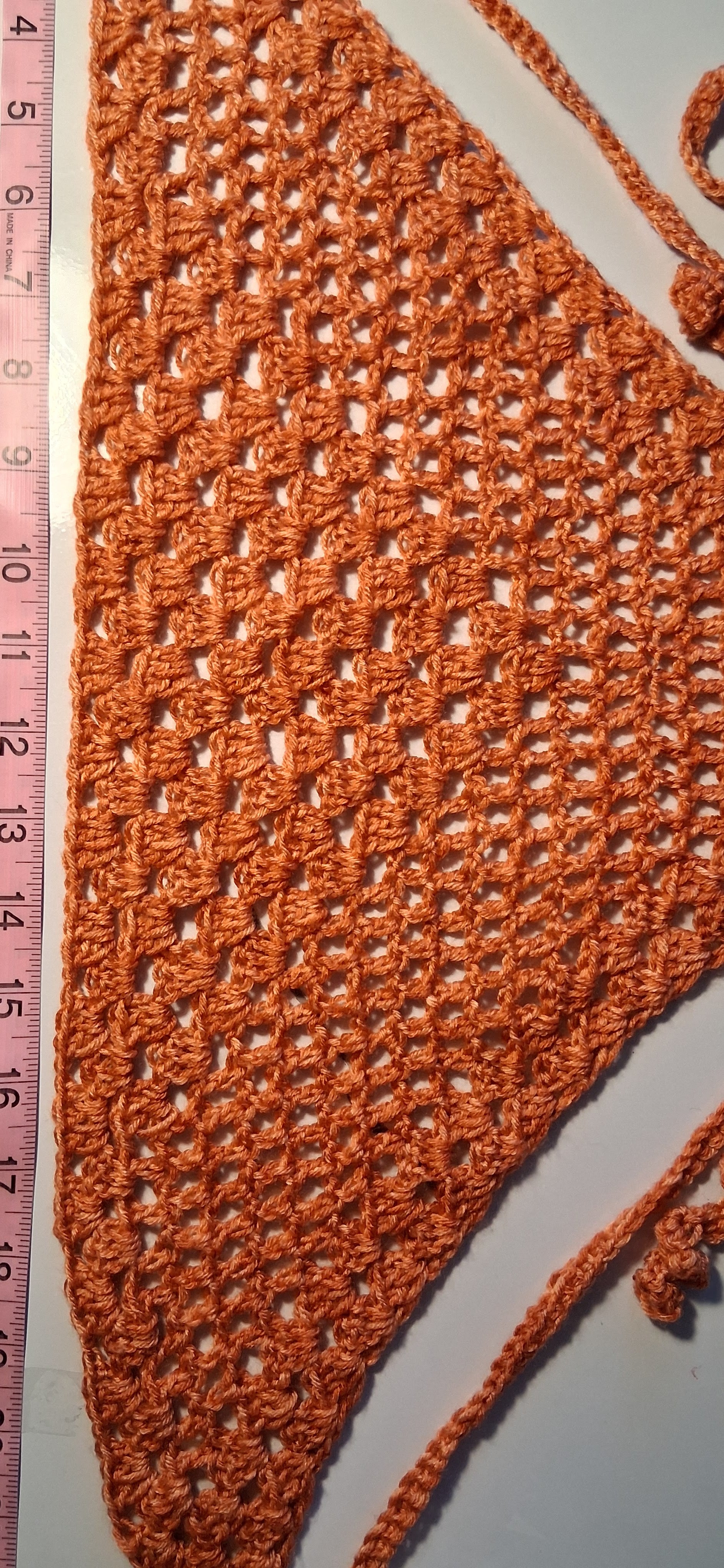 Sunset Orange Bandana