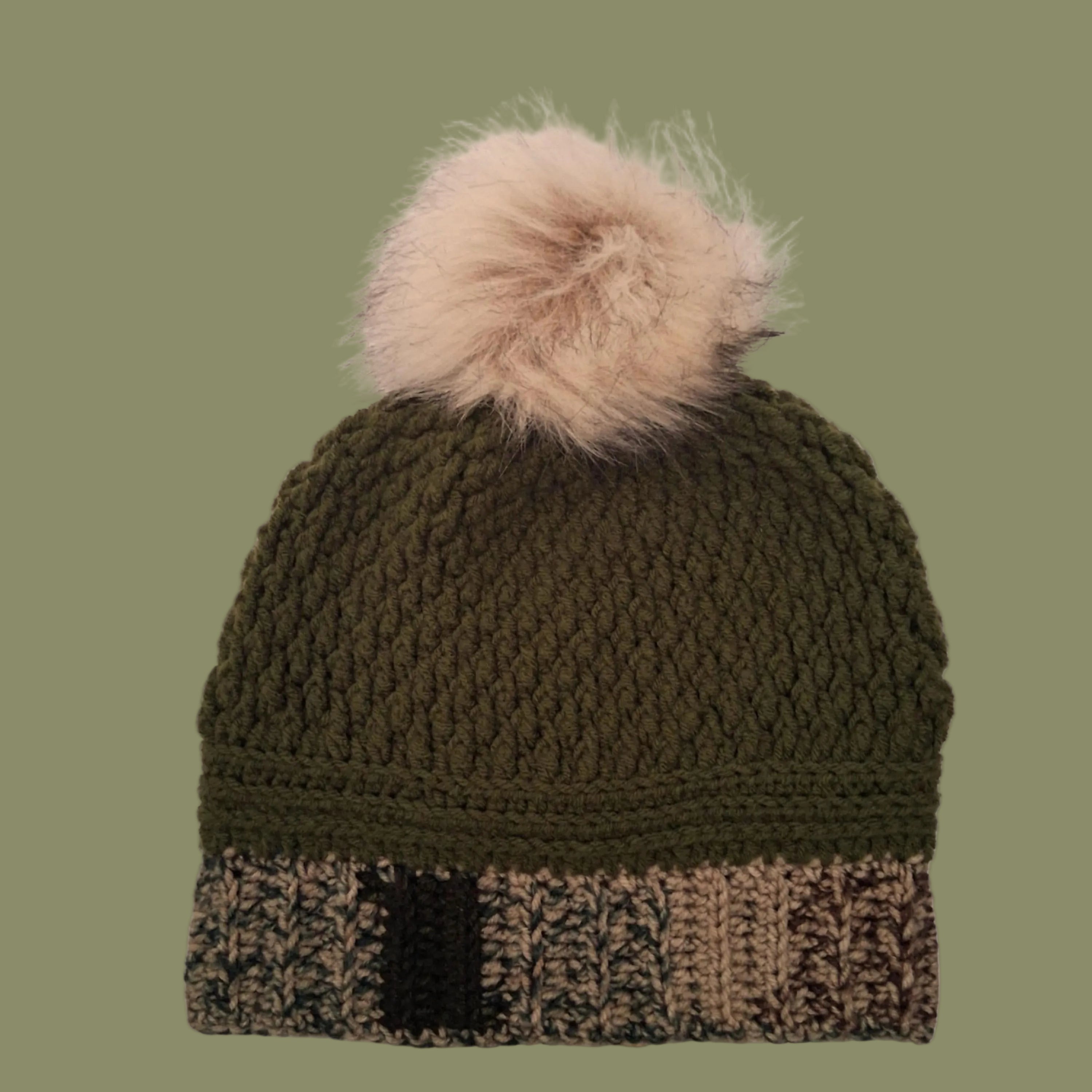 Army Tribute Beanie – Handmade with Heart
