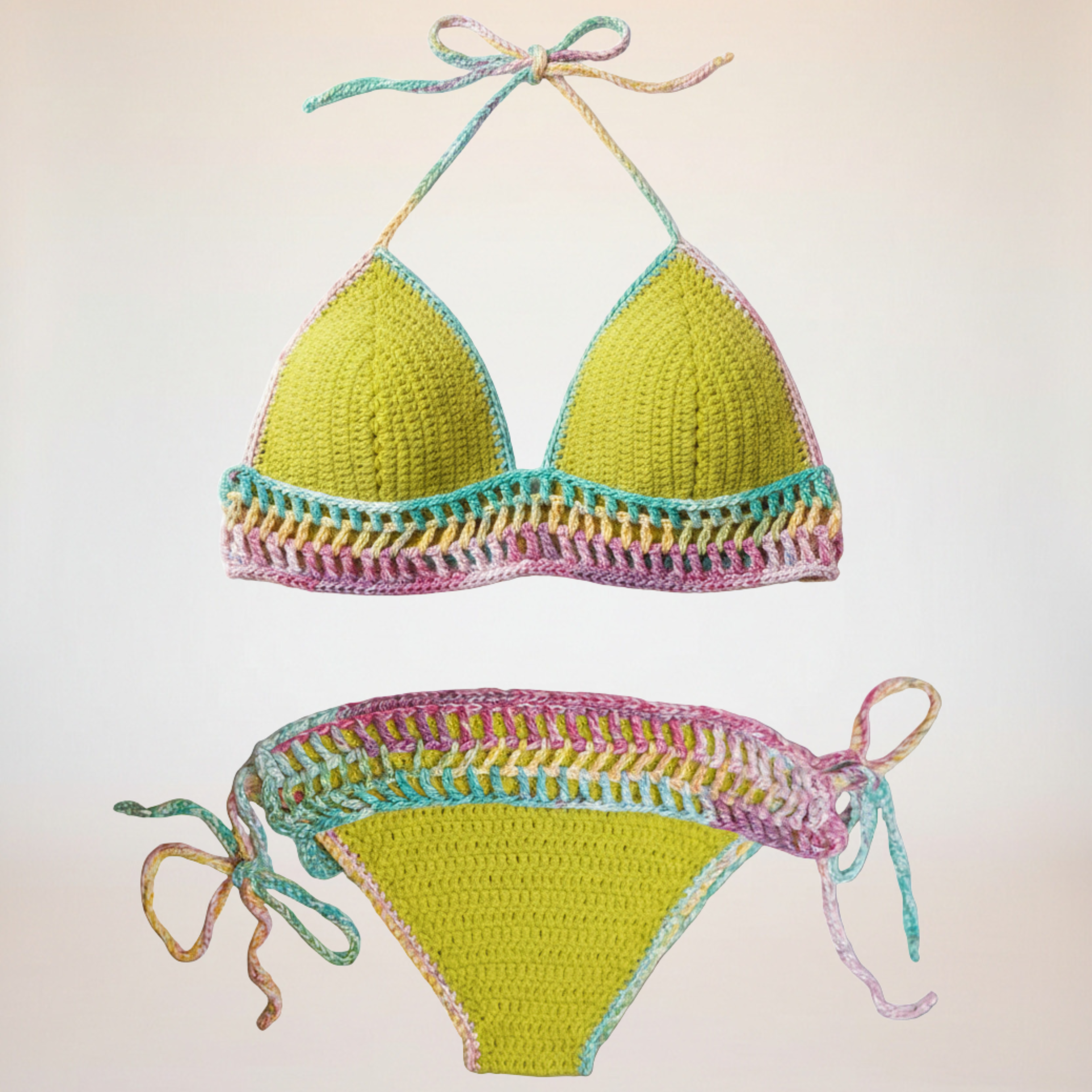 The Candy Bottom – Handmade Crochet Bikini for Sun Chasers