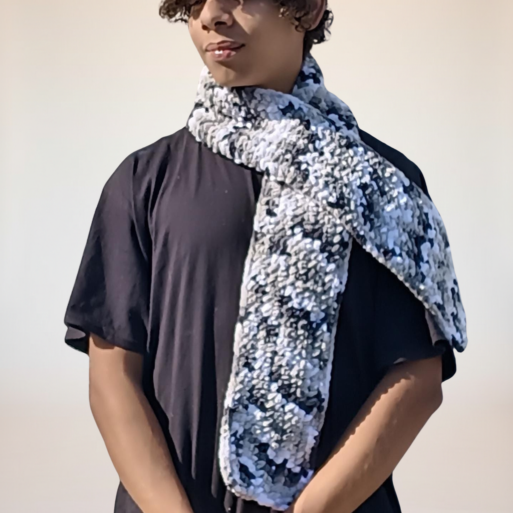 Winter Camo Snuggle Scarf