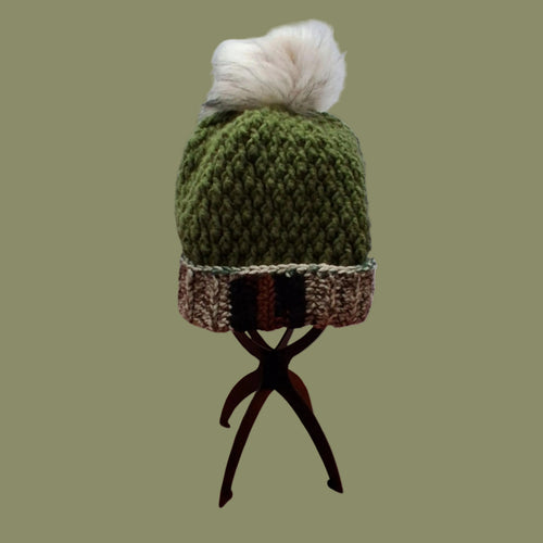 Army Tribute Beanie – Handmade with Heart