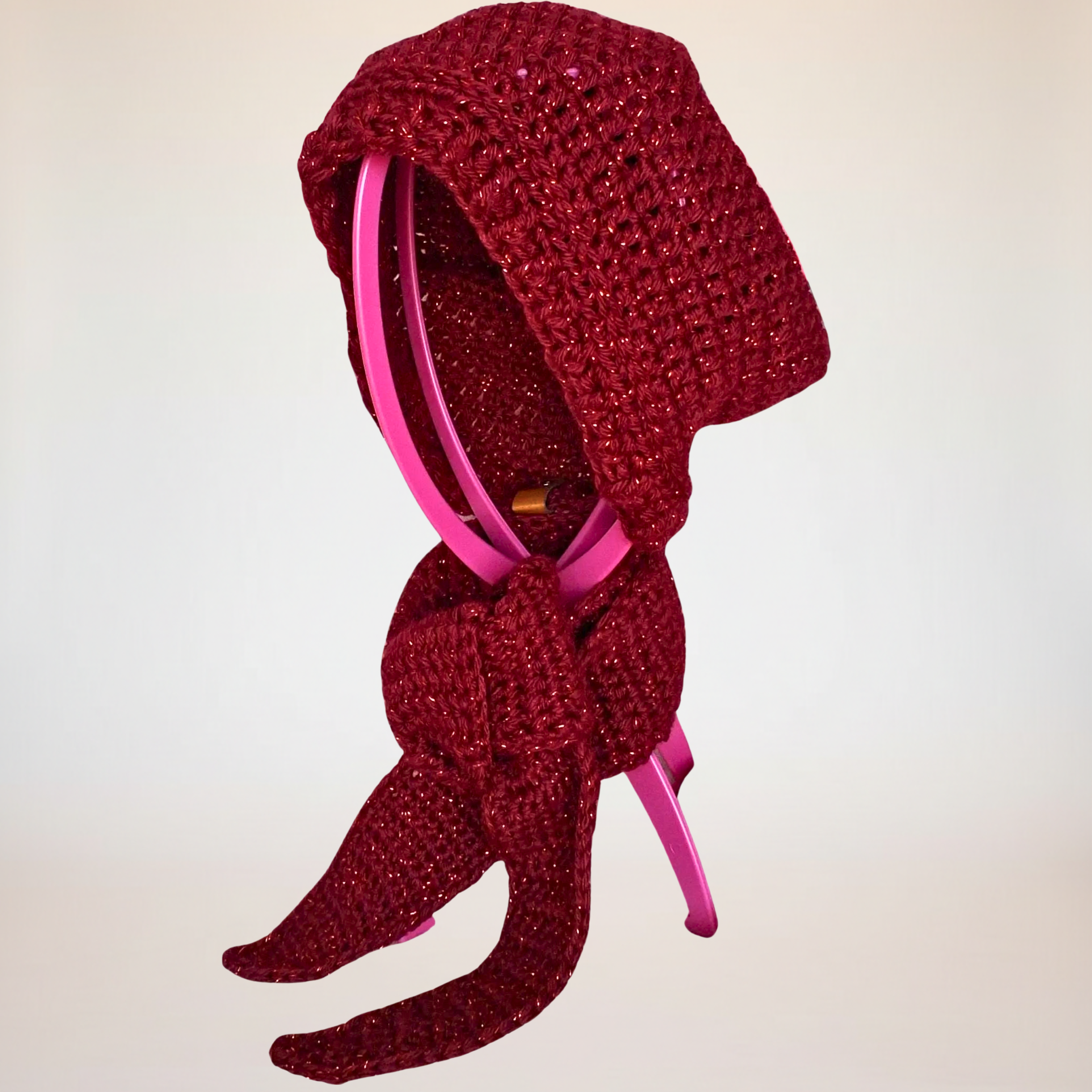 Sparkling Red – Beanie + Skinny Sophie Scarf 2pc Set