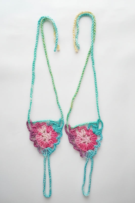 Barefoot Sandals-Beach Wedding, Water Flower, Woman's Foot Jewelry