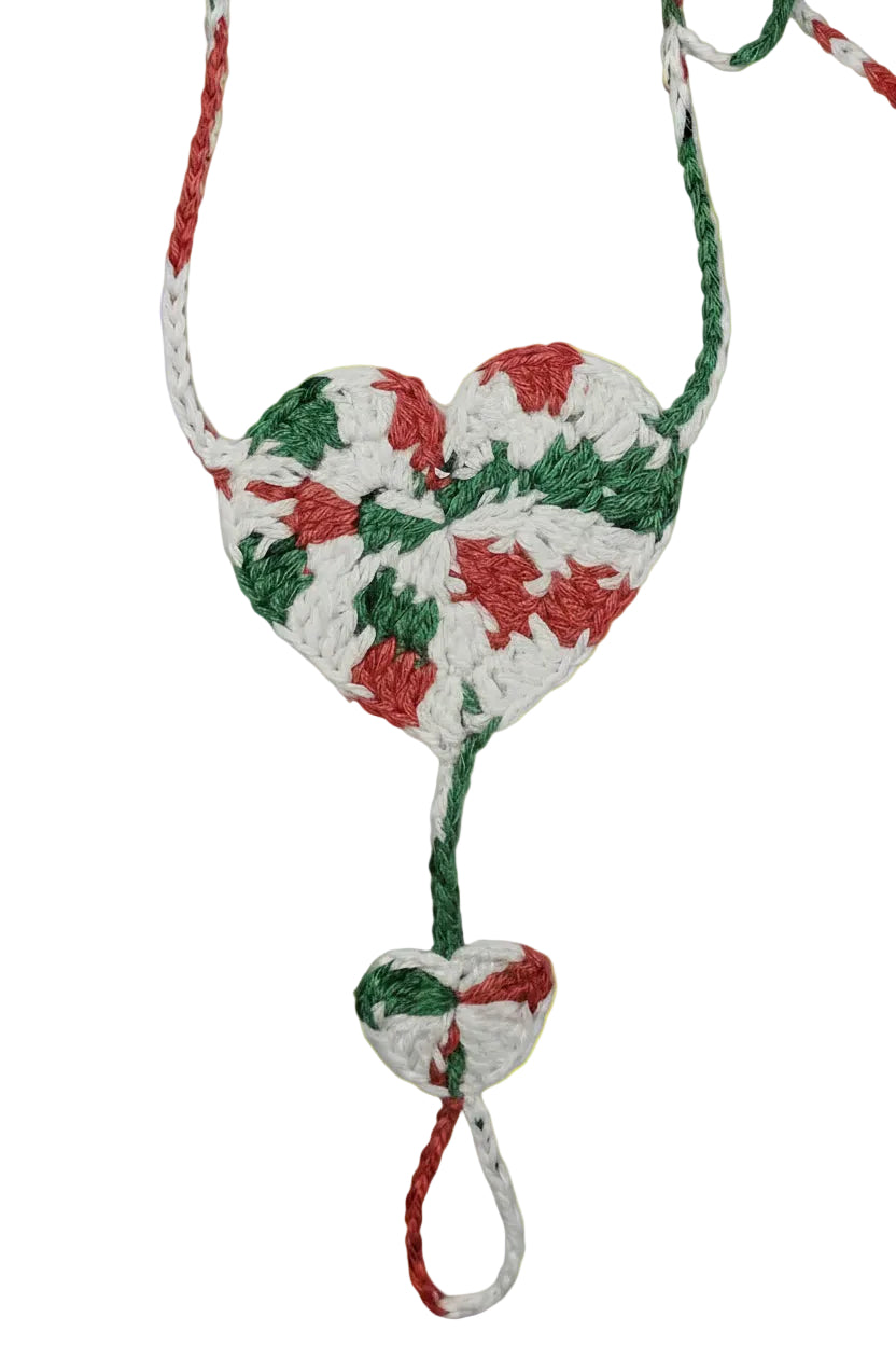 Barefoot Sandals -Heart2Heart, Chicana Pride, Women's Foot Jewelry