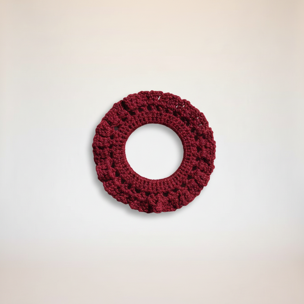 Crochet Scrunchie - Brand Background