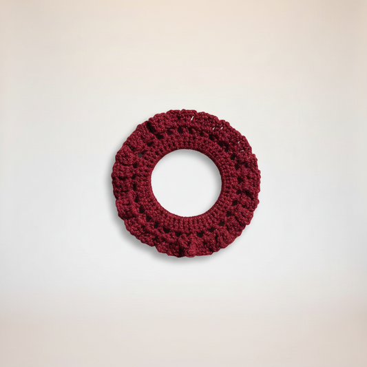 Crochet Scrunchie - Brand Background