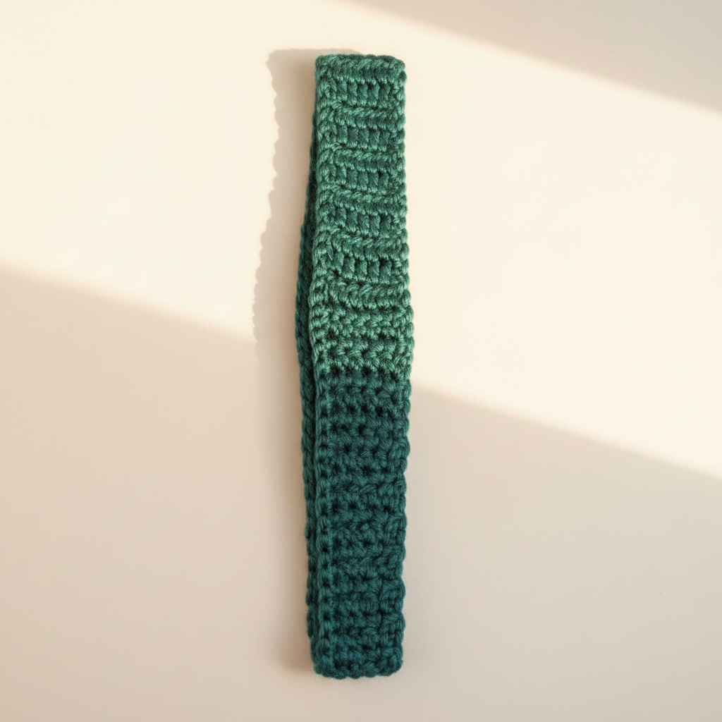 Deep Teal Sophie Scarf - Image 4
