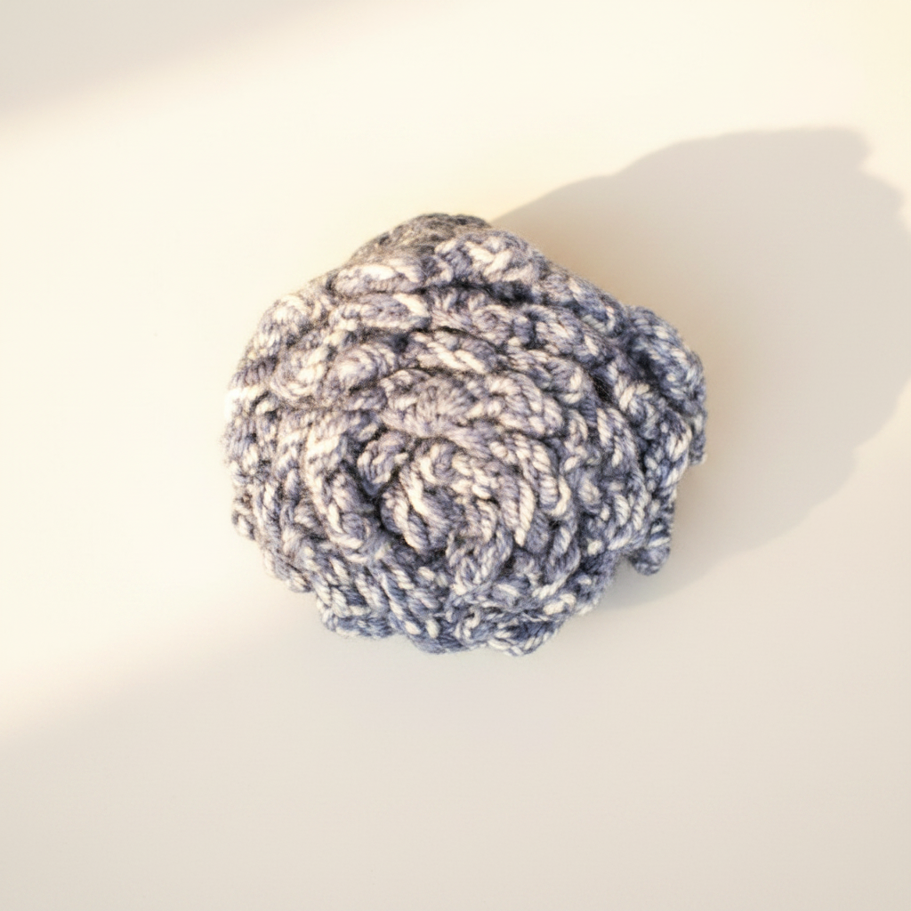 Denim Blue Kids Scarf - Image 4