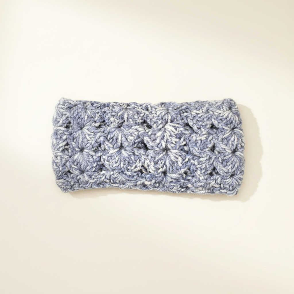 Denim Blue Kids Scarf - Image 5