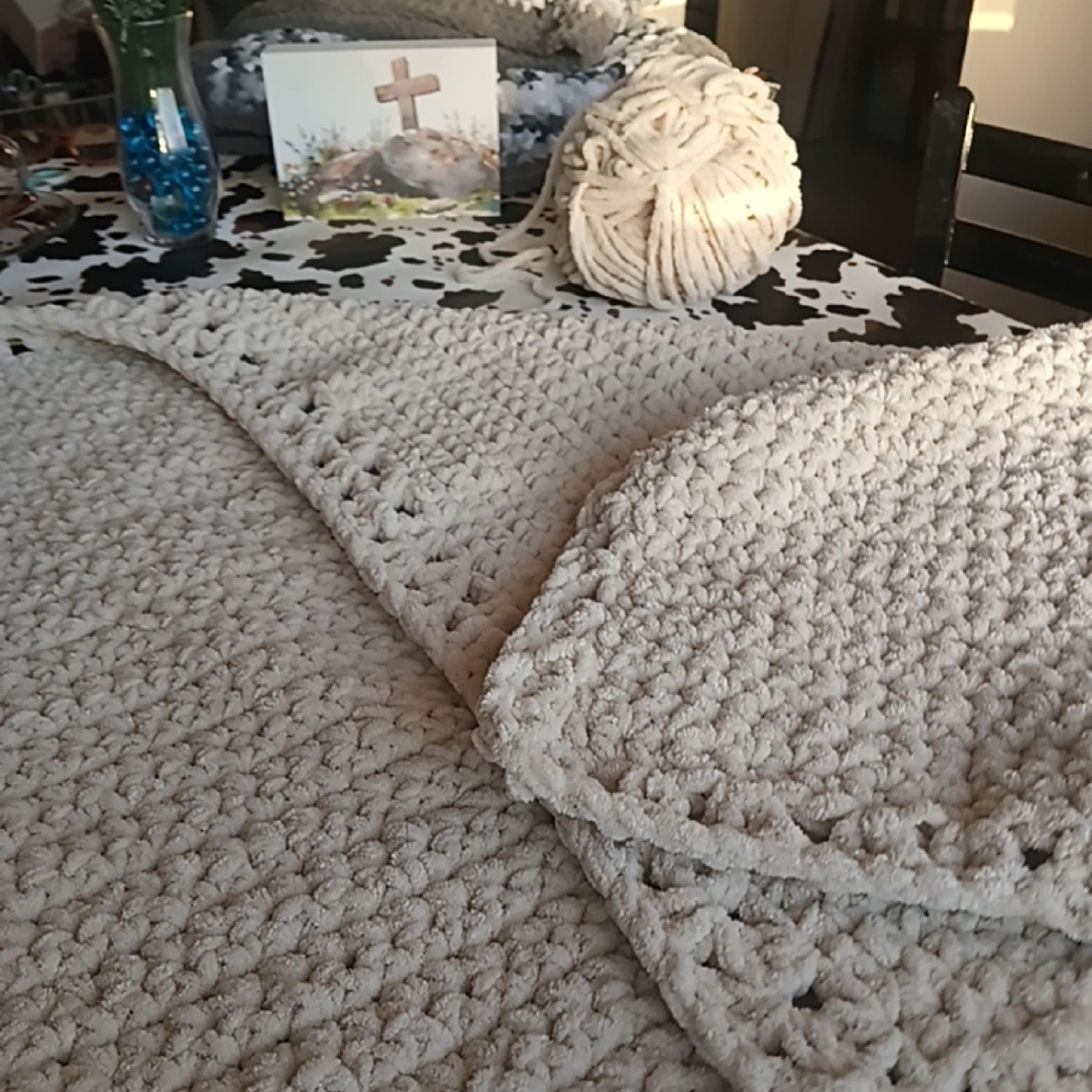 Legacy of Love Baby Blanket-Cozy Cream