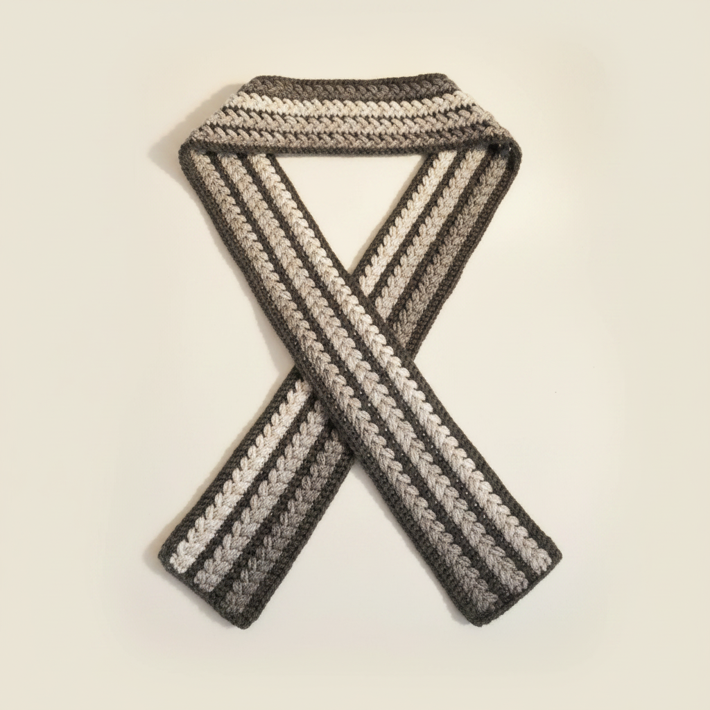 Grey Ombré Scarf - Image 3