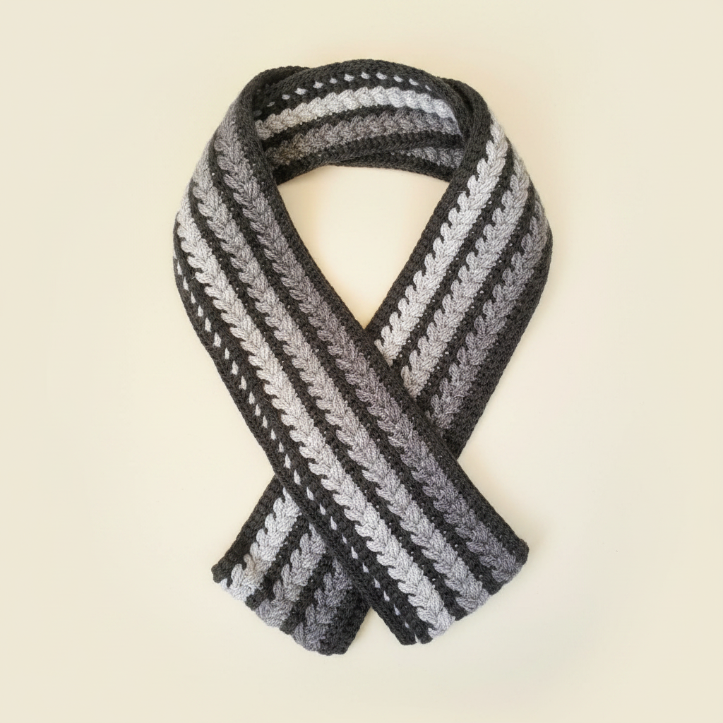 Grey Ombré Scarf - Image 6