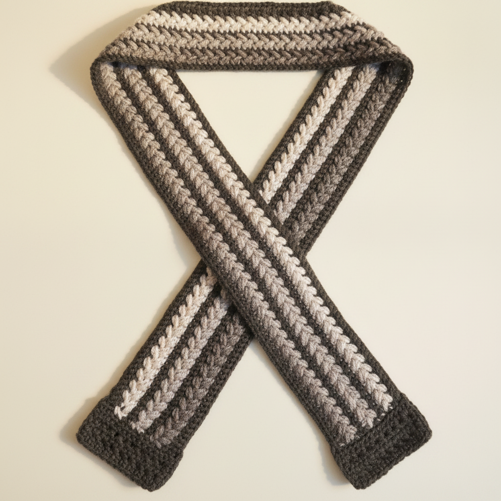 Grey Ombré Scarf - Image 7