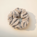 Grey Sparkle Scrunchie - BG 4