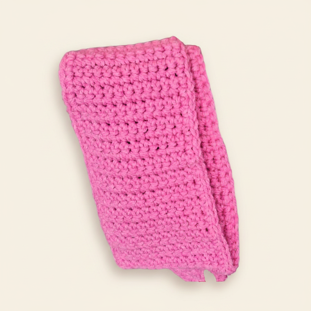 Hot Pink Skinny Sophie Scarf - Image 1