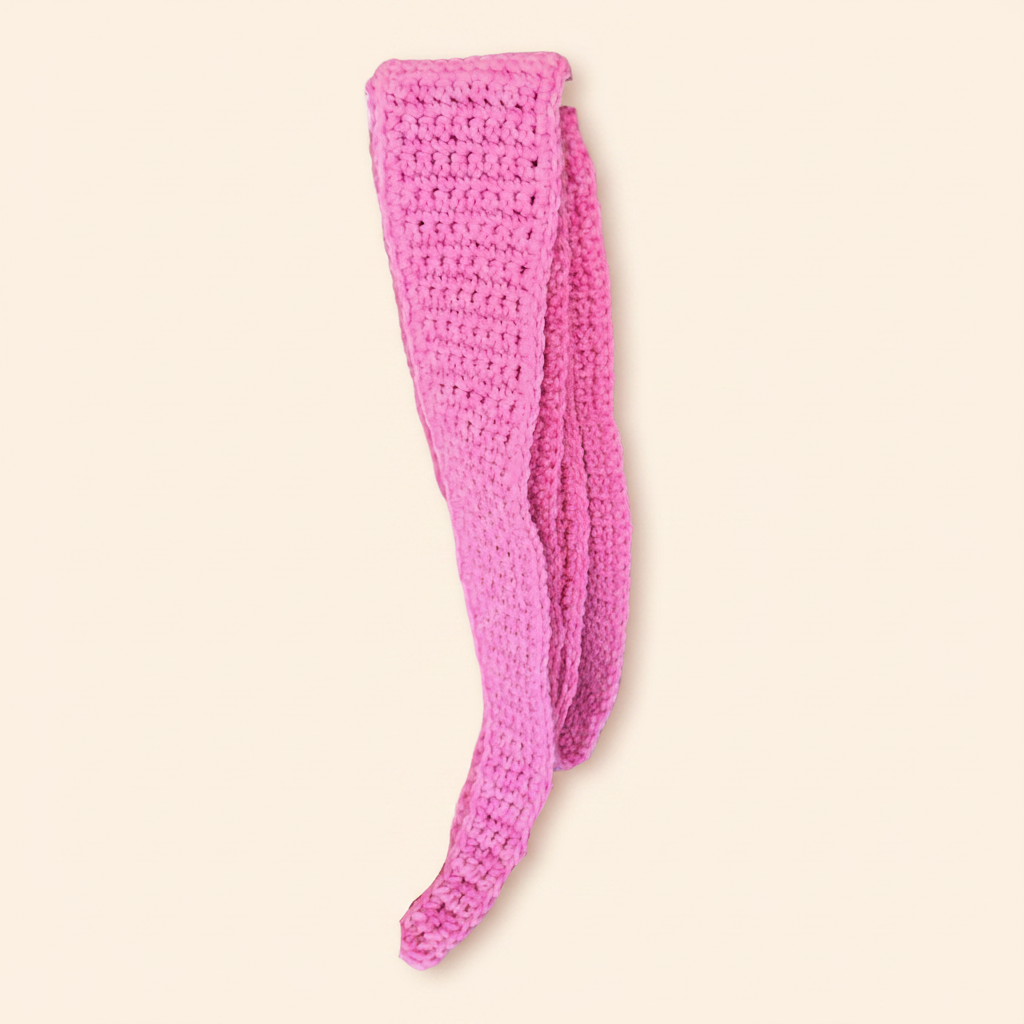 Hot Pink Skinny Sophie Scarf - Image 2