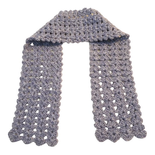 Child's Scarf-Mixed Blues, Super Soft