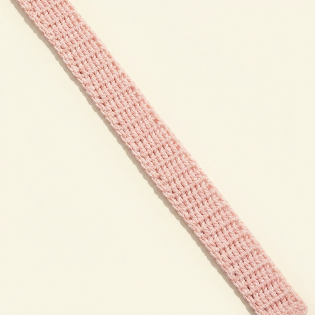 Powder Pink Skinny Sophie Scarf - Image 9