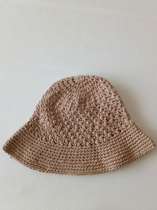Crochet Bucket Hat – Lightweight Cotton Summer Hat