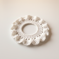 White Cotton Summer Hair Tie - Brand BG 1